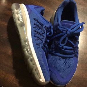⚡️SALE Nike airmax blue 4.5Y 6- 6.5W